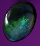 0.4ct Black Opal