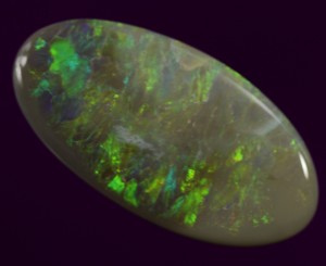 3.1ct Black Opal
