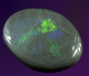 2.3ct Black Opal