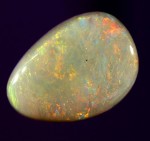 1.ct Semi Black Opal