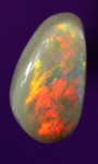 1.1ct Black Opal