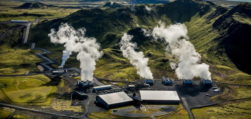 Usina de aterro de dióxido de carbono