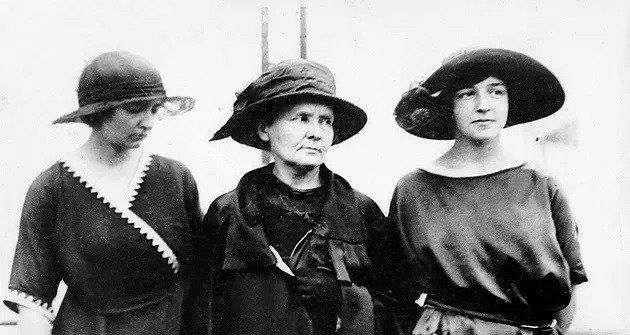Marie curie e filhas