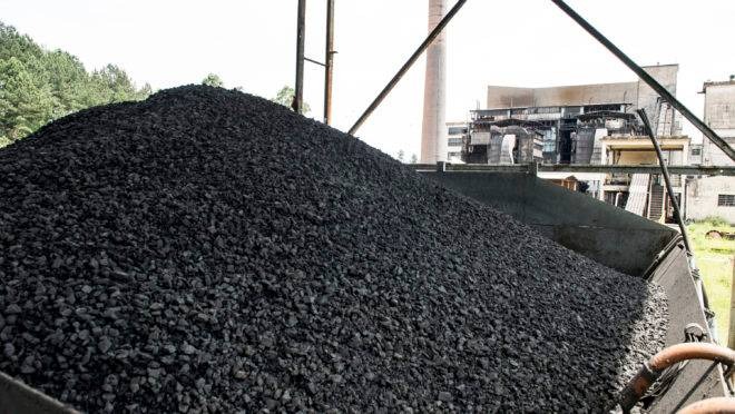 Carvão temoelétrica