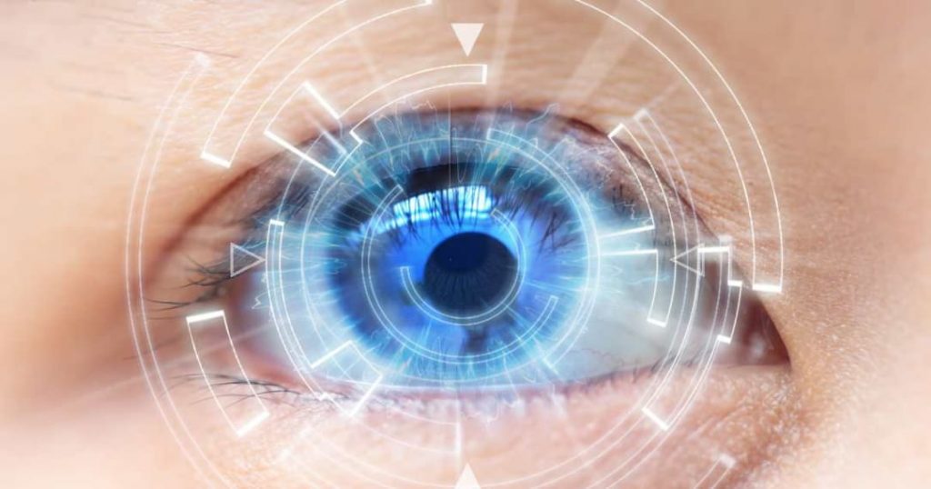 Lente de contato diabetes