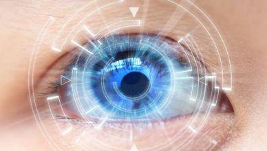 Lente de contato diabetes