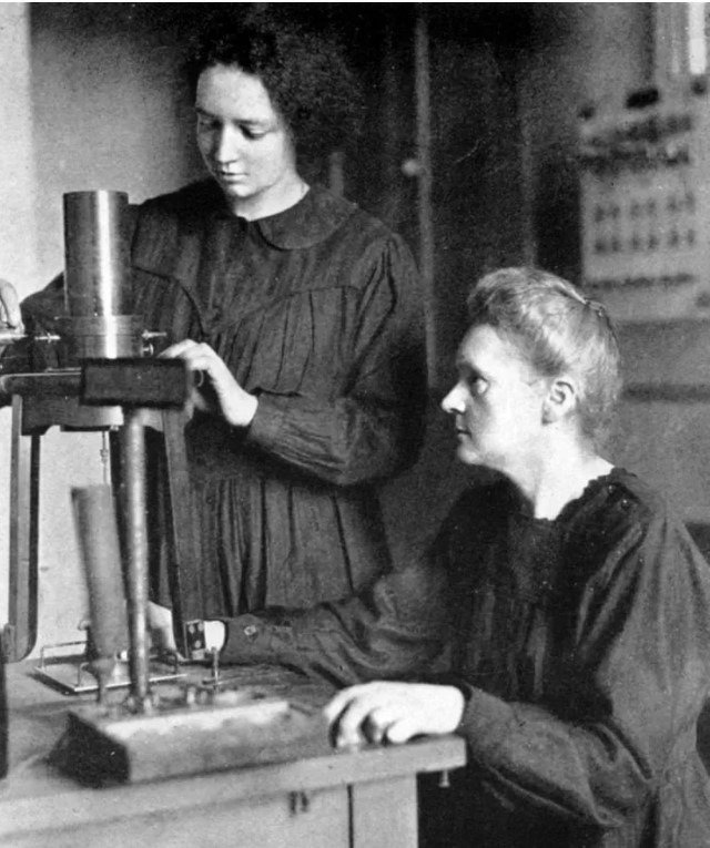 Irene e Marie Curie