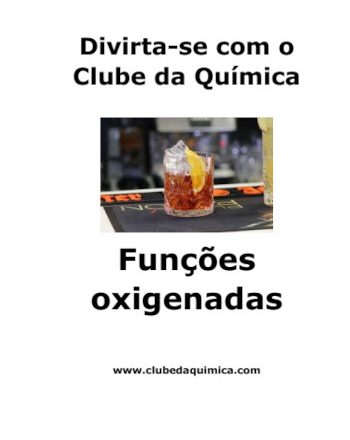 Capa revista divirta-se com o clube da Química - Funções oxigenadas