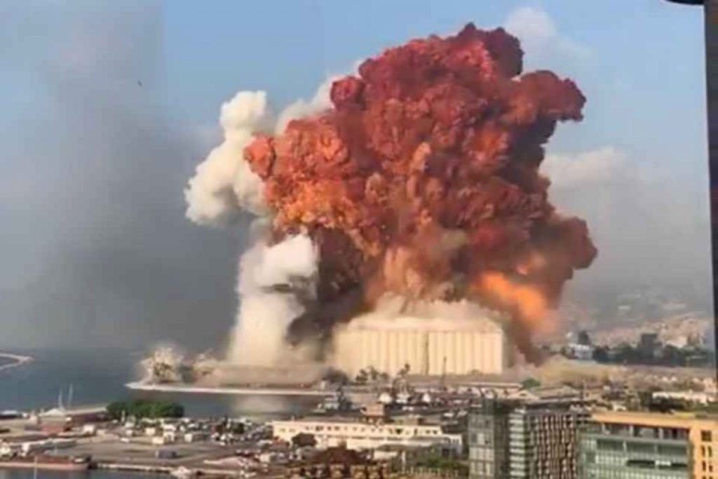 Beirute explosão