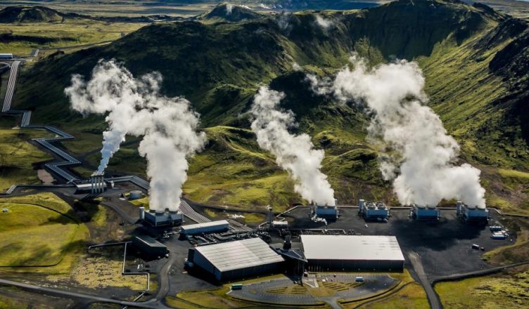 Usina de aterro de dióxido de carbono