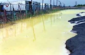 Cromo hexavalente em rio