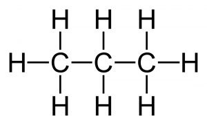 Estrutura propano