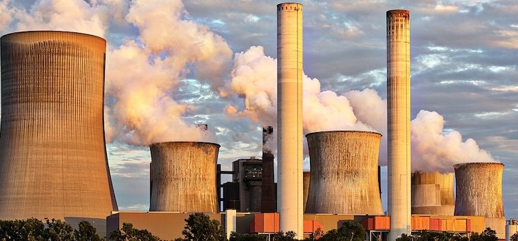 Usina elétrica de carvão