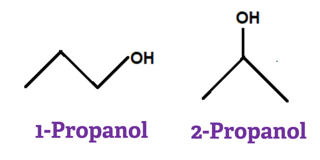 1 e 2 propanol