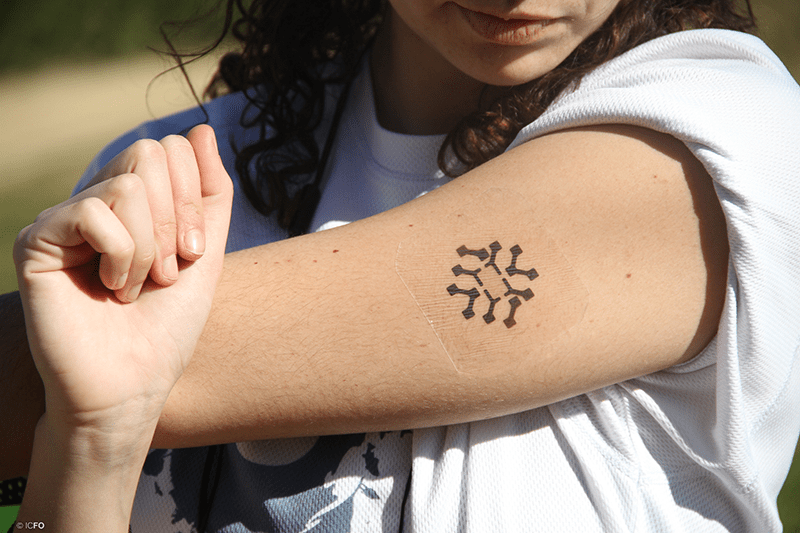 Grafeno usada na pele