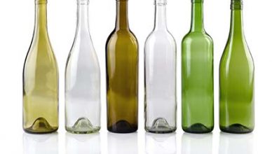 Garrafas de vidro