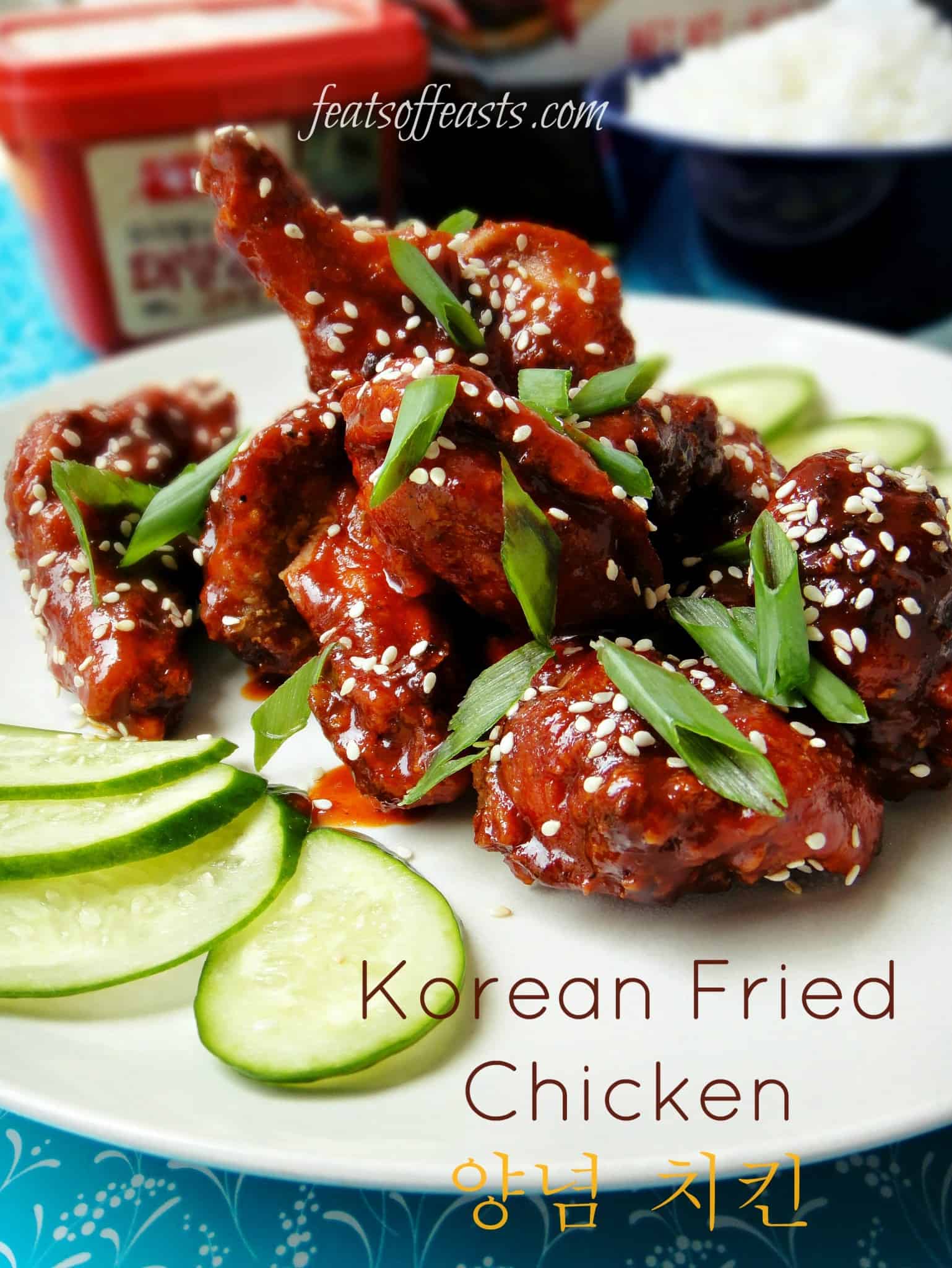 AFF Korea – Korean Fried Chicken (양념 치킨 yangnyeom chicken)