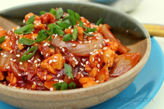 kimchi chicken