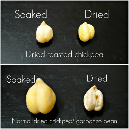 chickpea differences