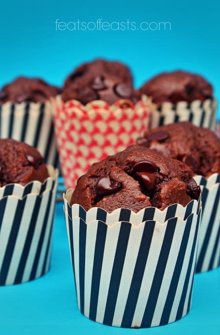 choc muffins