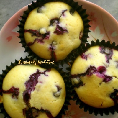 Bona Fide Blueberry Muffins