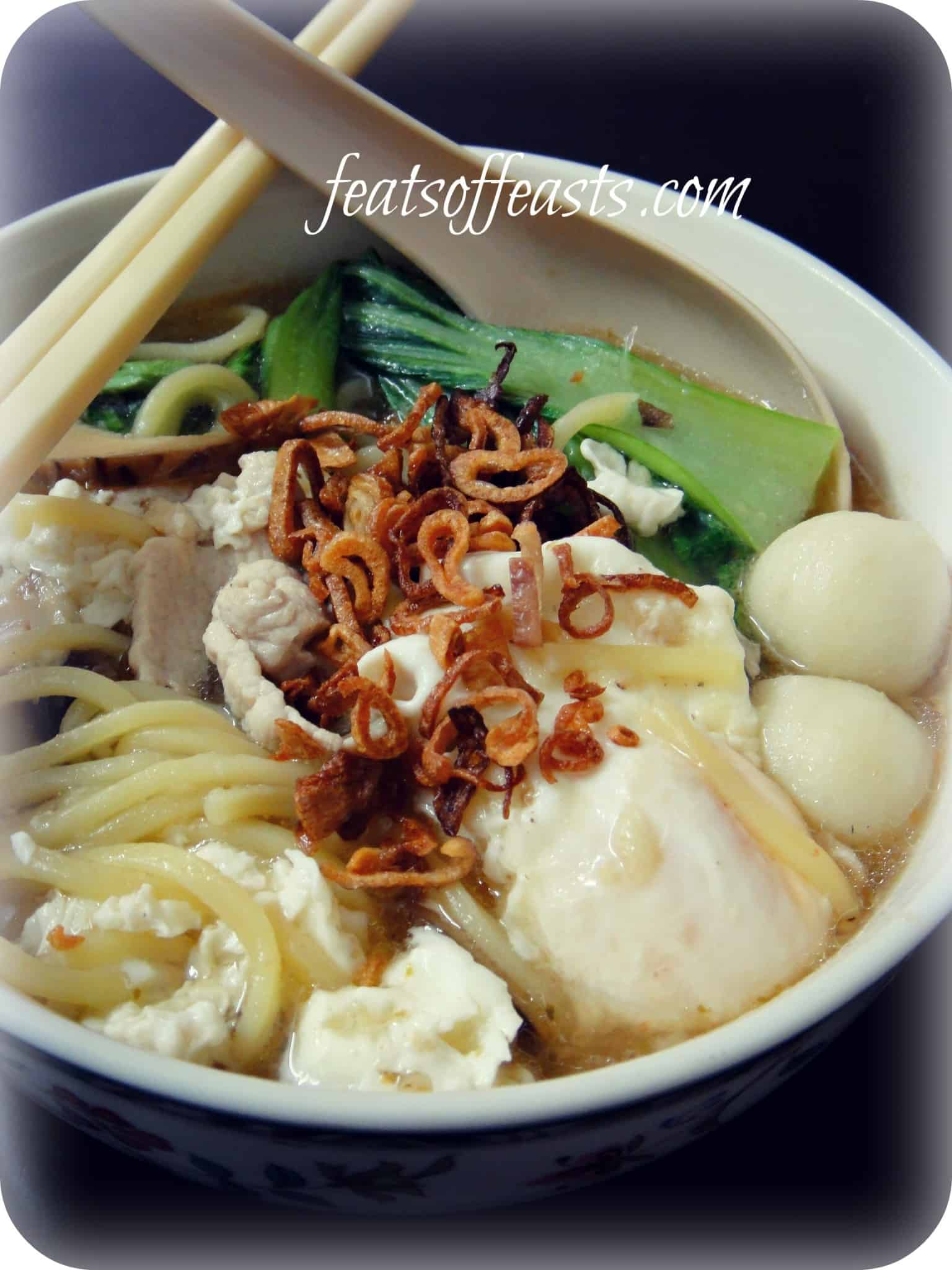 MFF Sarawak – Cha Zhu Mien (Fried Braised Noodles)