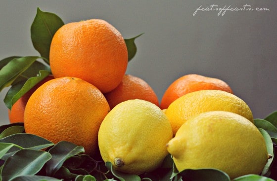 orange and lemons 