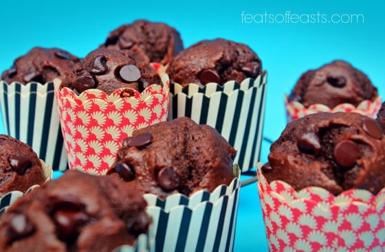 choc muffins