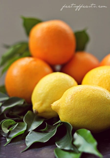 orange and lemons 