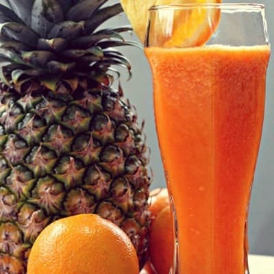 Fruit Juice; Orange Booster (Orange, Pineapple and Carrot)