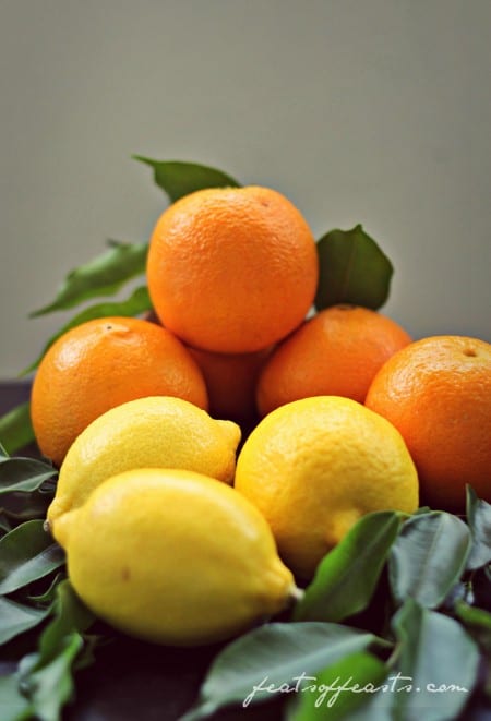 orange and lemons 