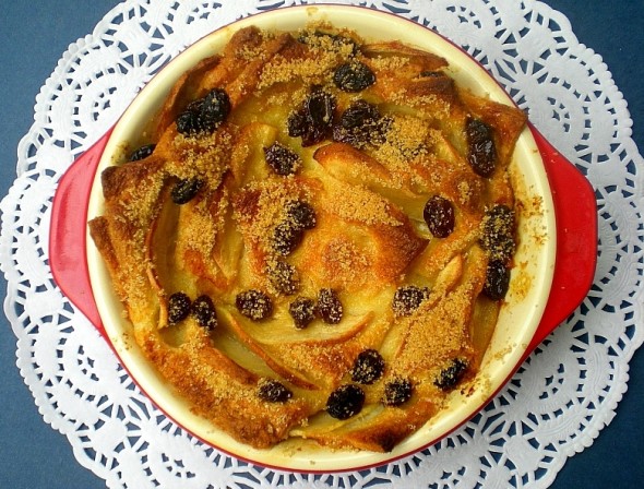 apple bread pudding 3