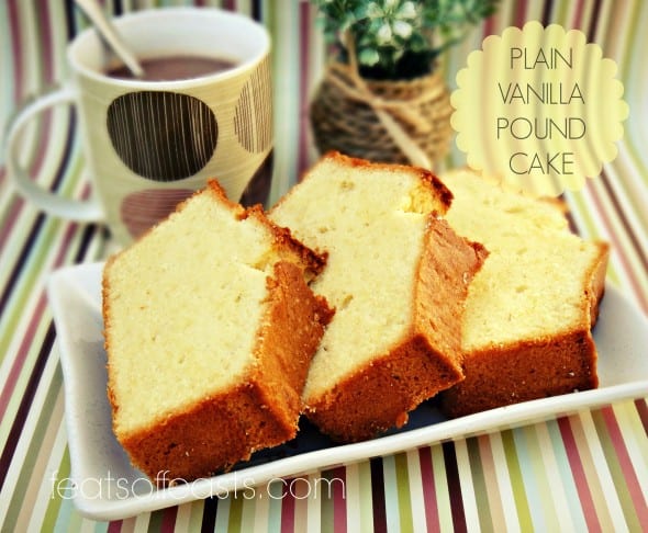 vanilla pound cake
