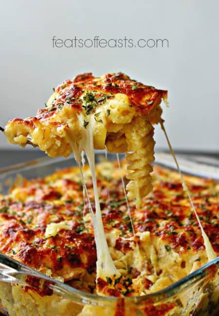 chicken alfredo bake 
