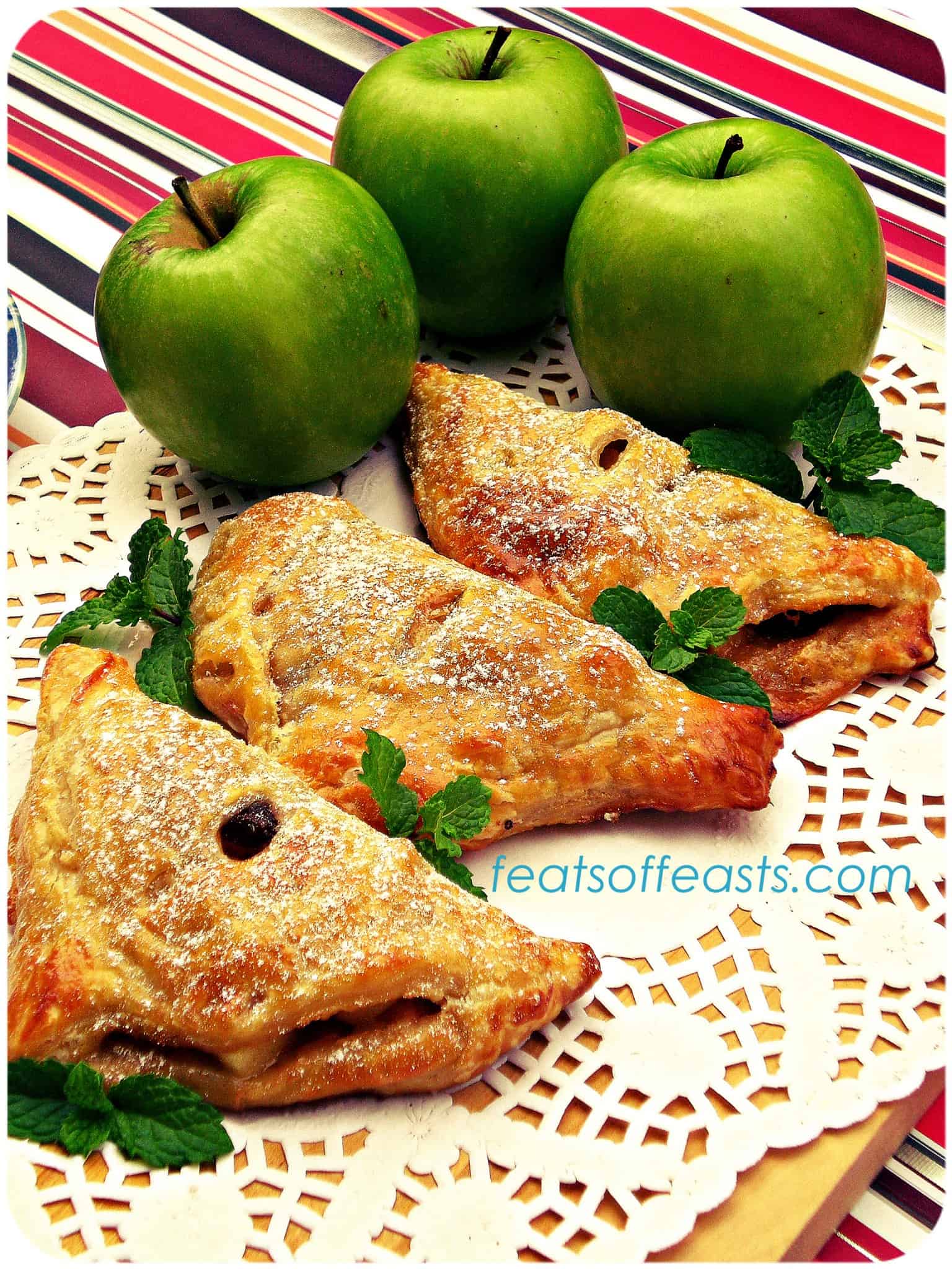 Puff Pastry – Apple Turnovers