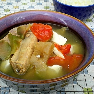 Szechuan Preserved Vegetable with Pork Ribs’ Soup