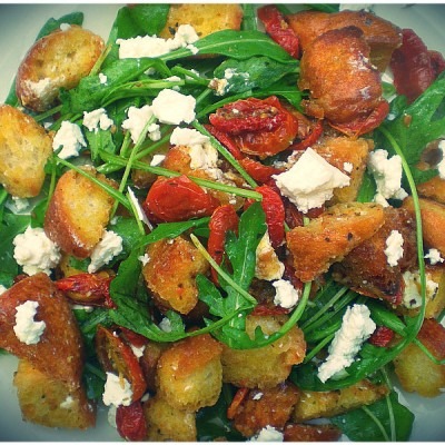 Stale Bread – Panzanella (Bread Salad)