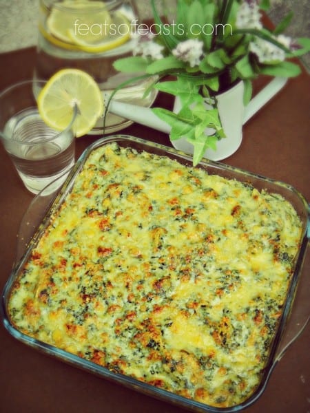 spinach bake 