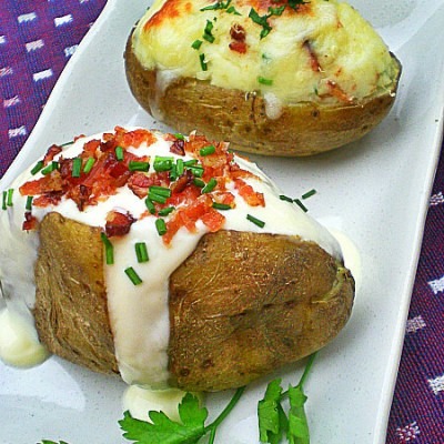 Baked Potatoes 2 Ways