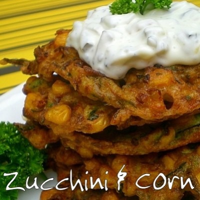Zucchini & Corn Fritters – Back 2 Back