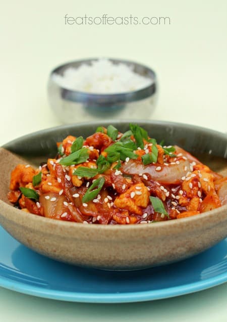 kimchi chicken