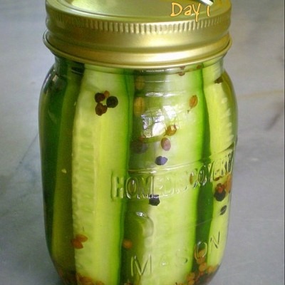Pickled Zucchini
