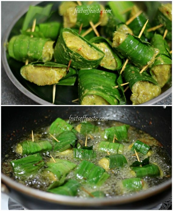 pandan chicken collage