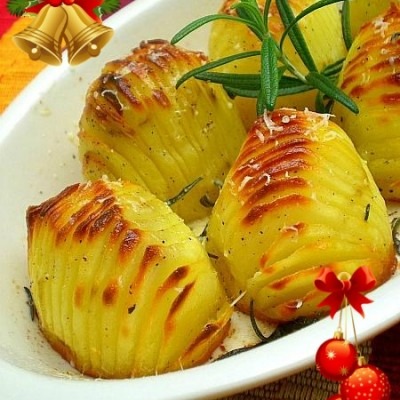 Hasselback Potatoes