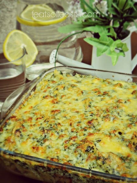 spinach bake