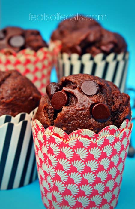 choc muffins