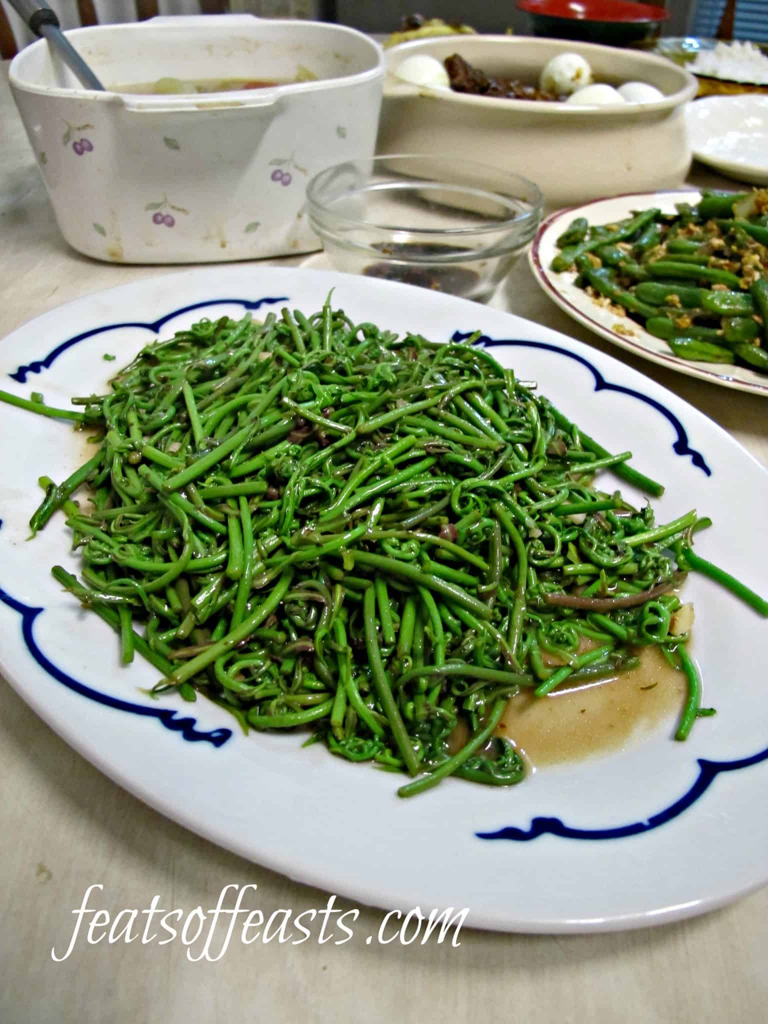 MFF Sarawak – Stir-Fried Midin