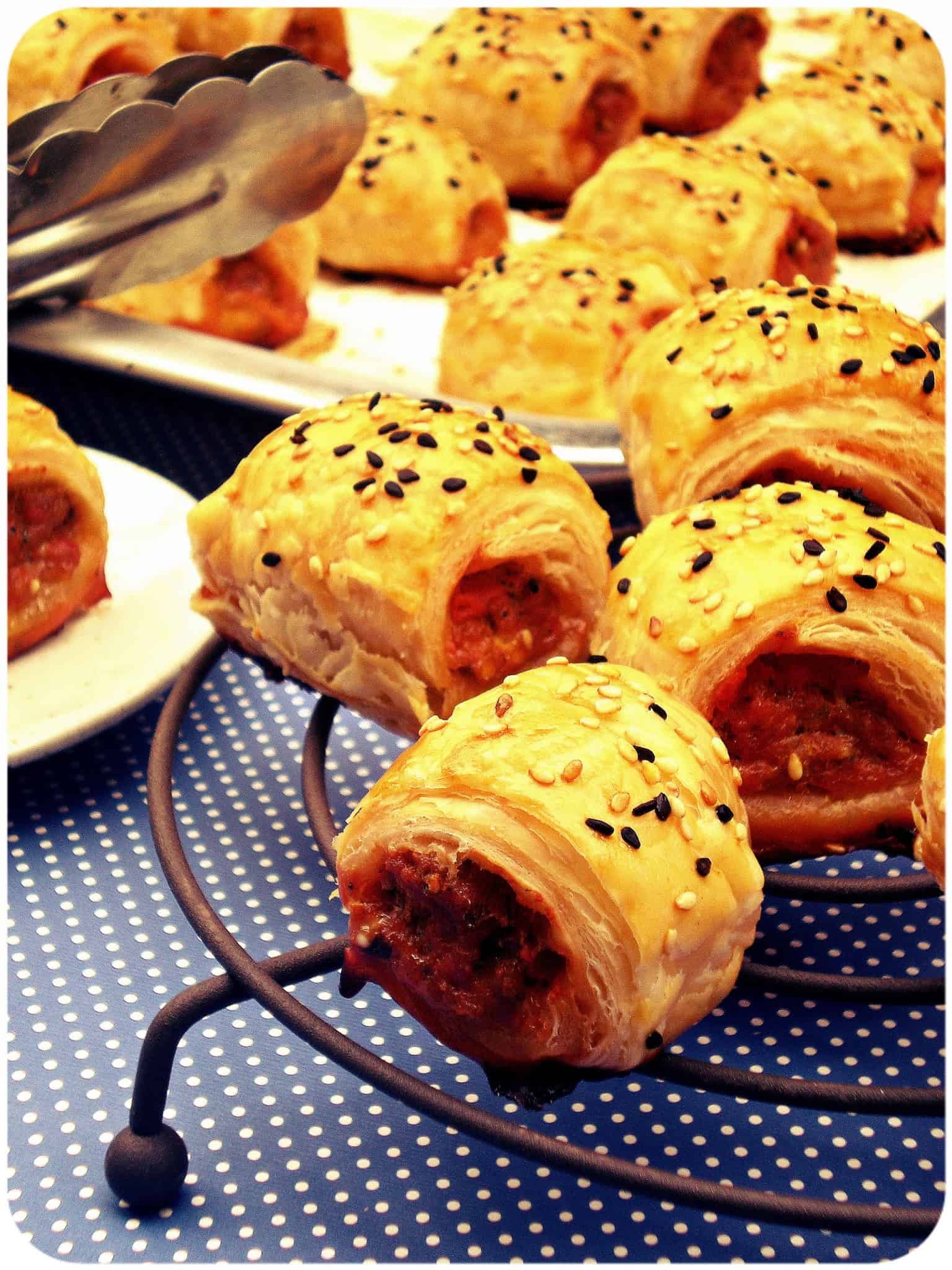 Puff Pastry – Mini Sausage Rolls