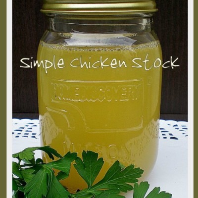 Simple Chicken Stock