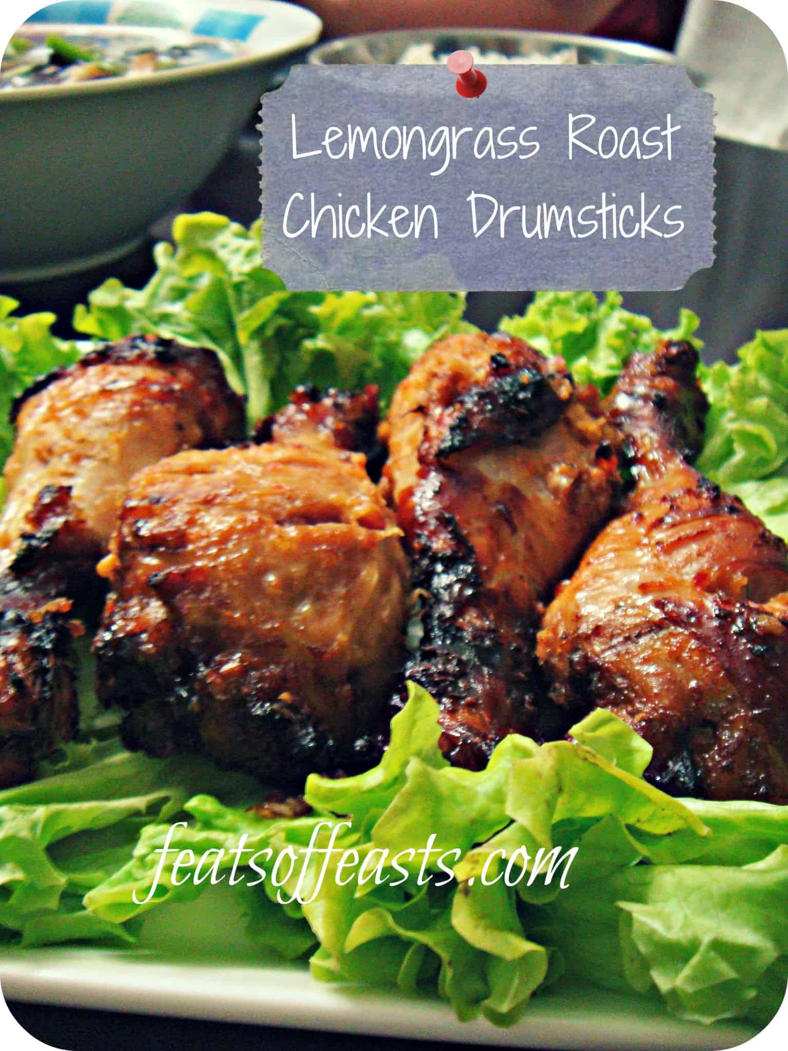 Lemongrass Roast Chicken Drumsticks – Back 2 Back